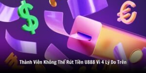 Thành Viên Không Thể Rút Tiền U888 Vì 4 Lý Do Trên