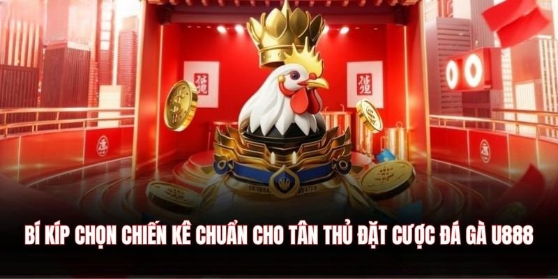 Bí kíp chọn chiến kê chuẩn cho tân thủ đặt cược đá gà U888