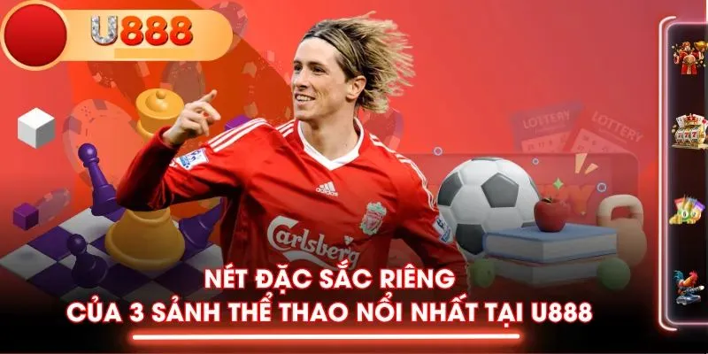 Các sảnh game hot tại chuyên mục game sport của nhà cái U888