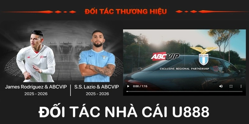 Đối tác thương hiệu U888 chính thức